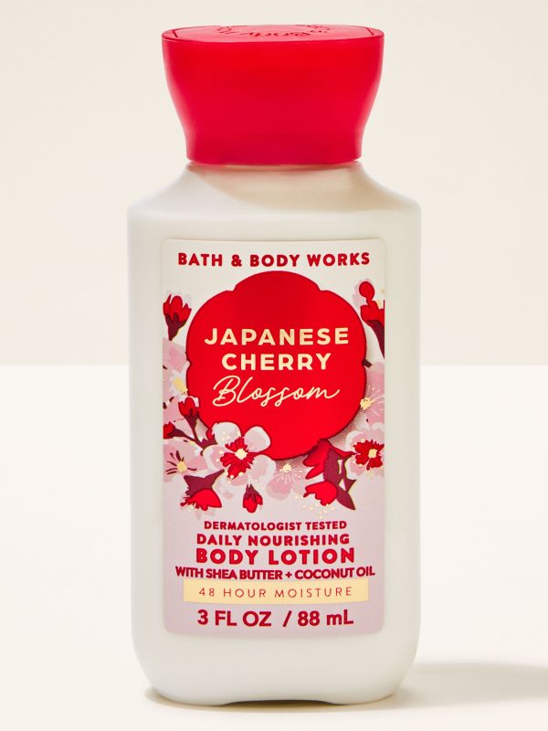 Travel Size Body Lotion  Japanese Cherry Blossom 3 fl oz / 88 ml