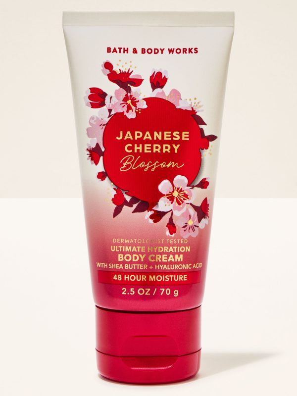 Travel Size Ultimate Hydration Body Cream  Japanese Cherry Blossom 2.5 oz / 70 g