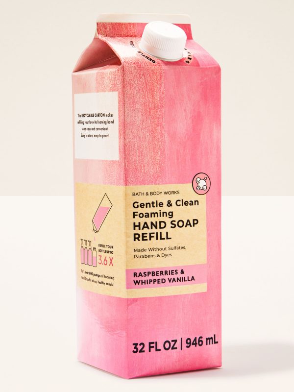Gentle & Clean Foaming Refill  Raspberries & Whipped Vanilla 32 fl oz / 946 ml
