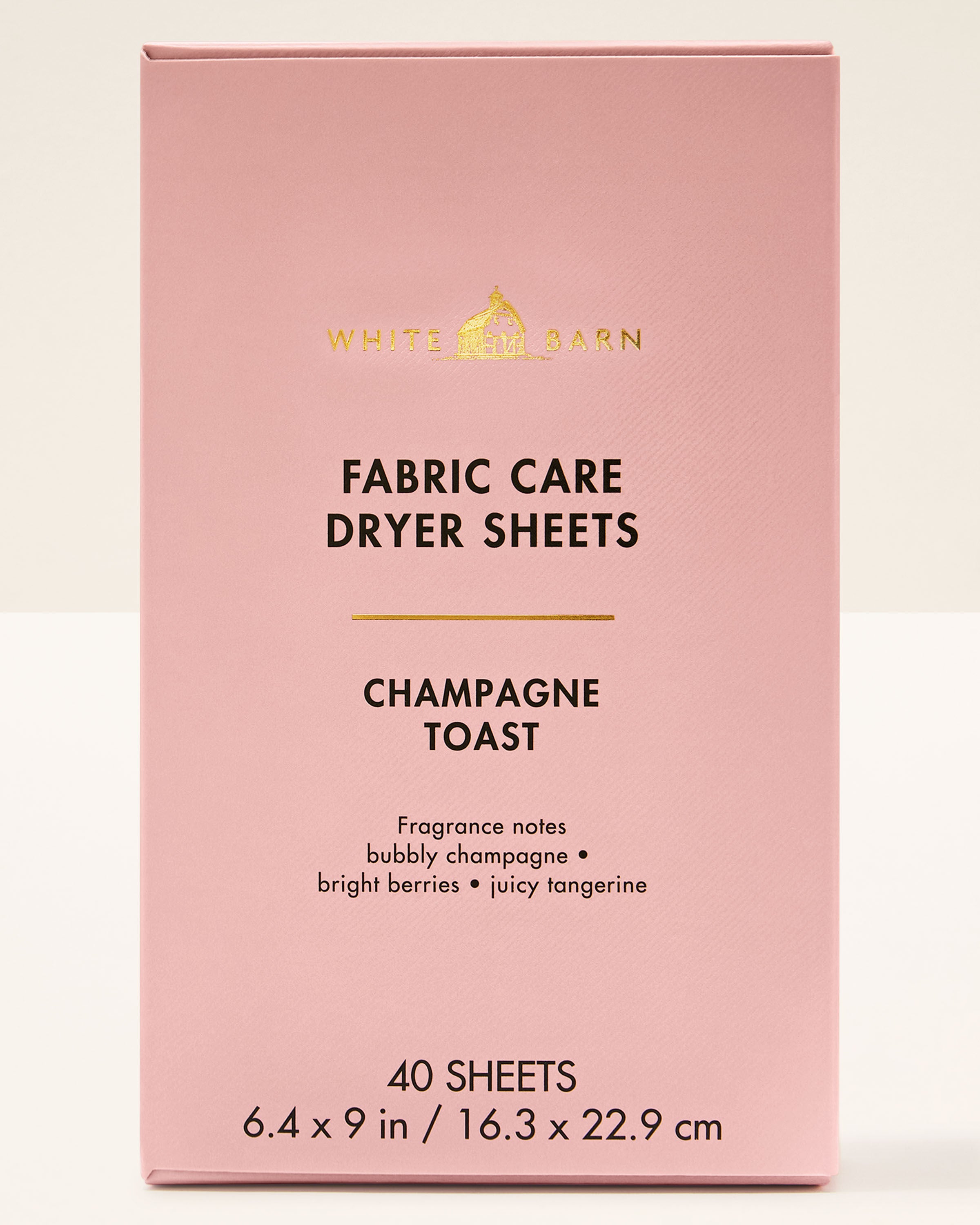 Dryer Sheets Champagne Toast 40 sheets