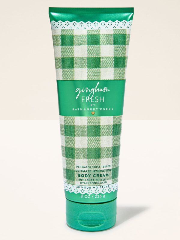 Ultimate Hydration Body Cream  Gingham Fresh 8 oz / 226 g