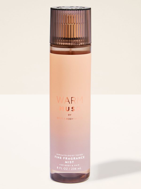 Fine Fragrance Mist  Warm Musk 8 fl oz / 236 ml