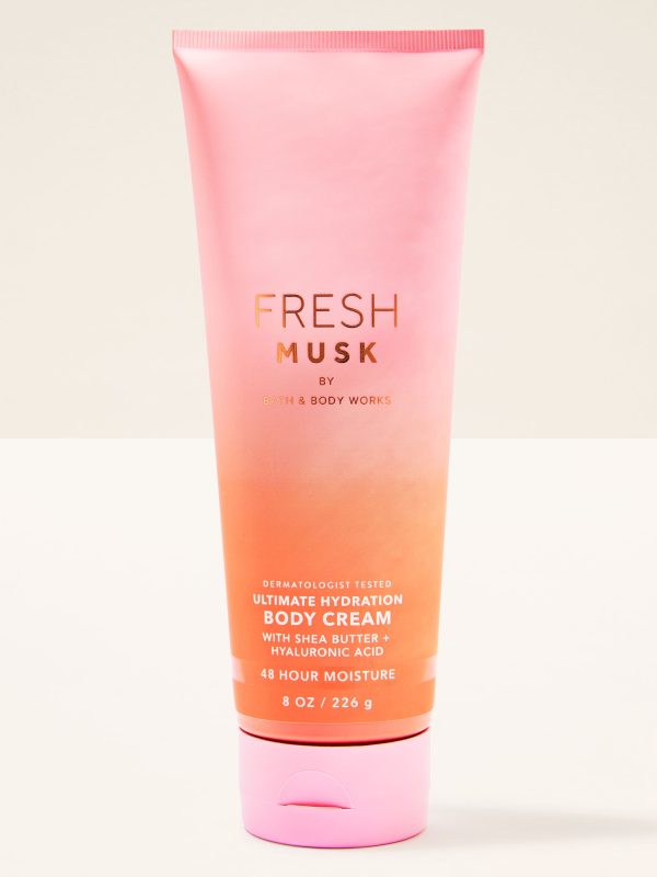 Ultimate Hydration Body Cream  Fresh Musk 8 oz / 226 g
