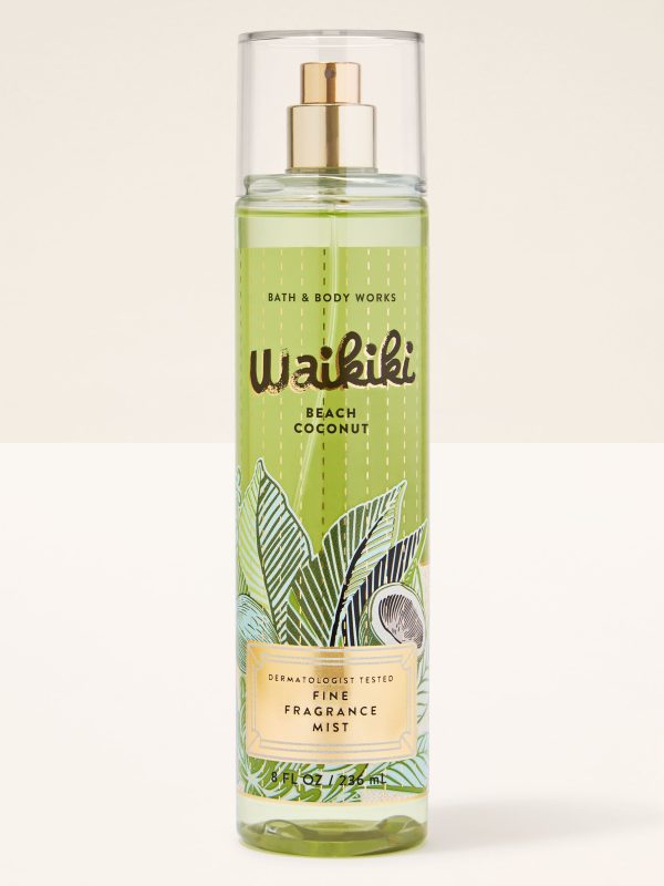 Fine Fragrance Mist  Waikiki Beach Coconut 8 fl oz / 236 ml