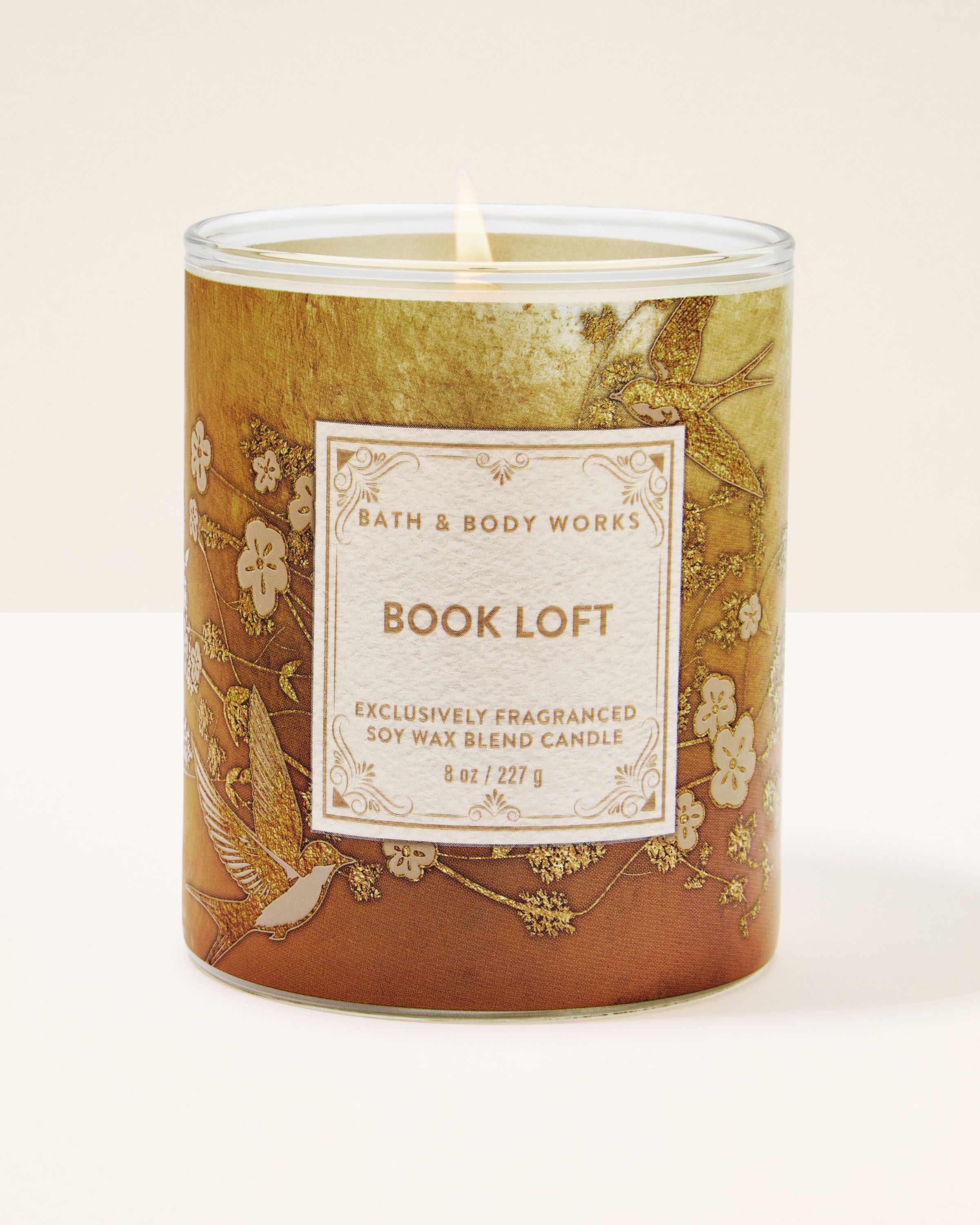 Single Wick Candle Book Loft 8 oz / 227 g