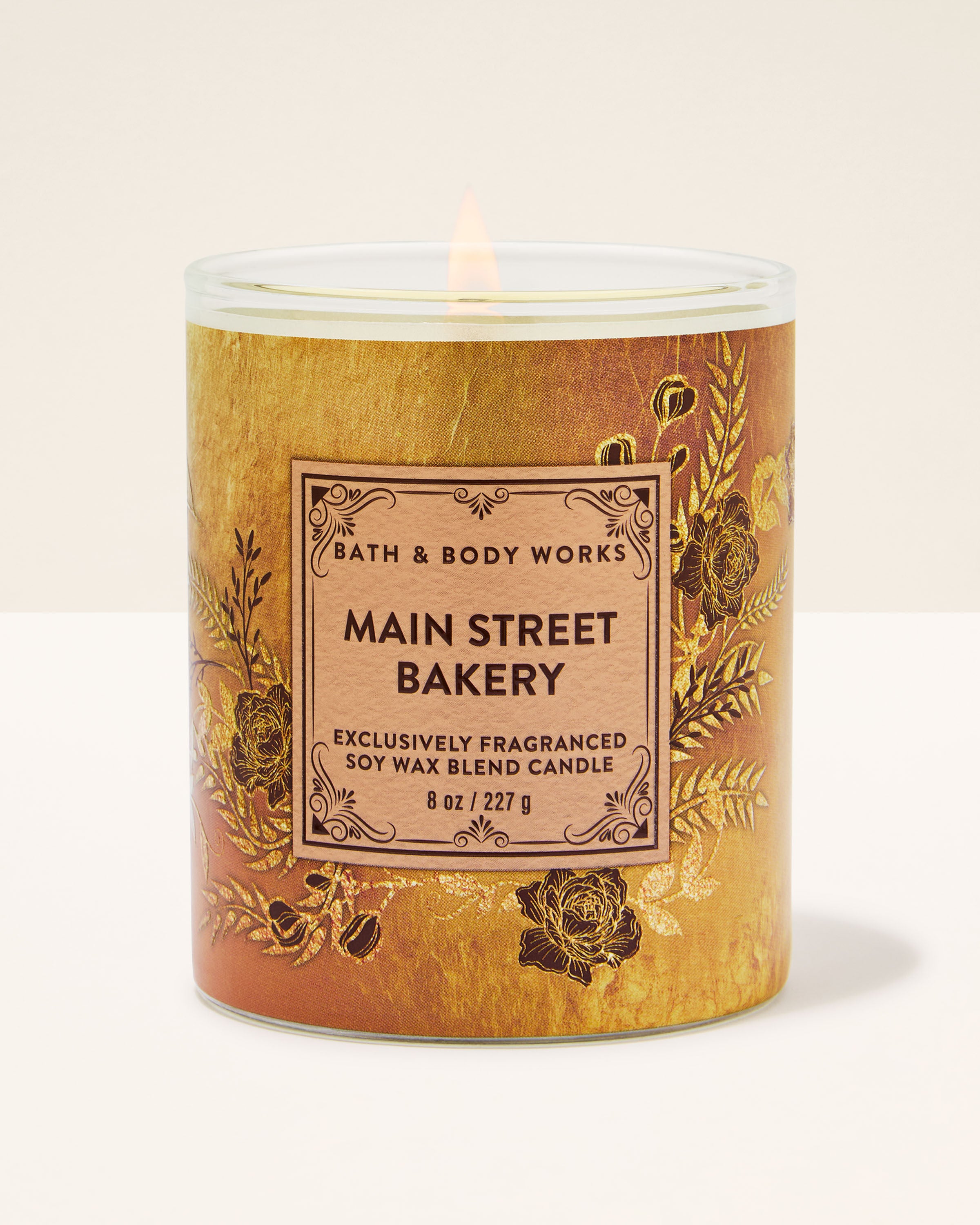 Single Wick Candle Main Street Bakery 8 oz / 227 g