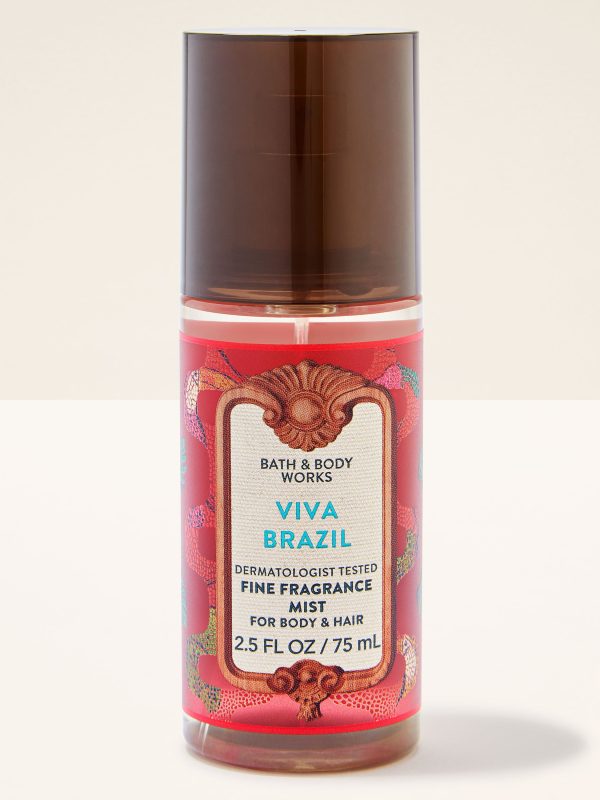 Travel Size Fine Fragrance Mist  Viva Brazil 2.5 fl oz / 75 ml