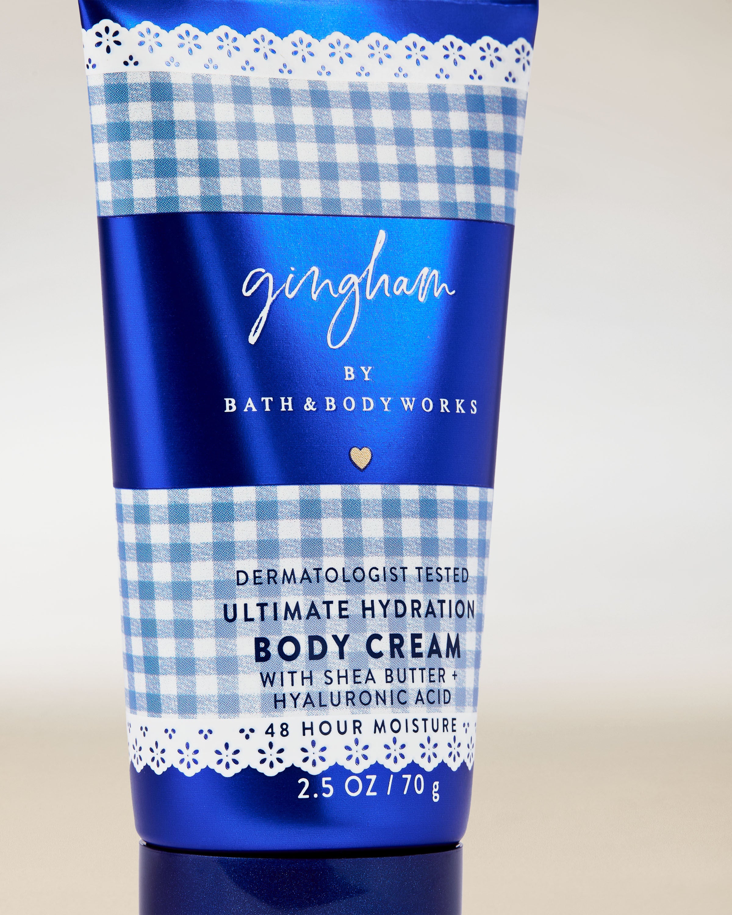 Travel Size Ultimate Hydration Body Cream Gingham 2.5 oz / 70 g - Image 2