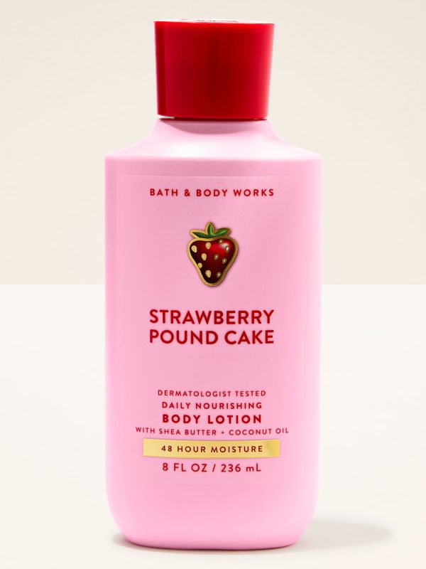 Body Lotion  Strawberry Pound Cake 8 fl oz / 236 ml