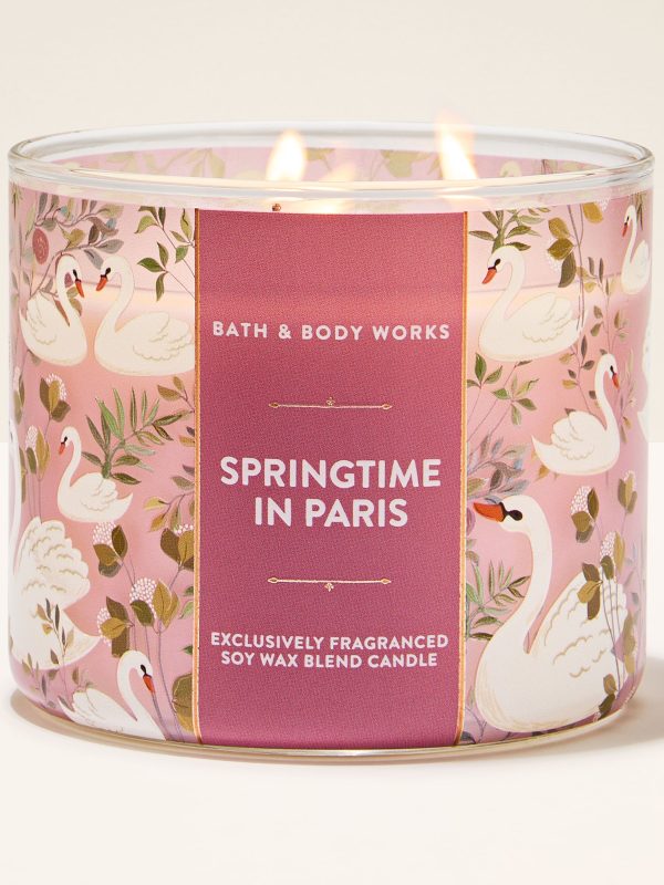 3-Wick Candle  Springtime In Paris 14.5 oz / 411 g