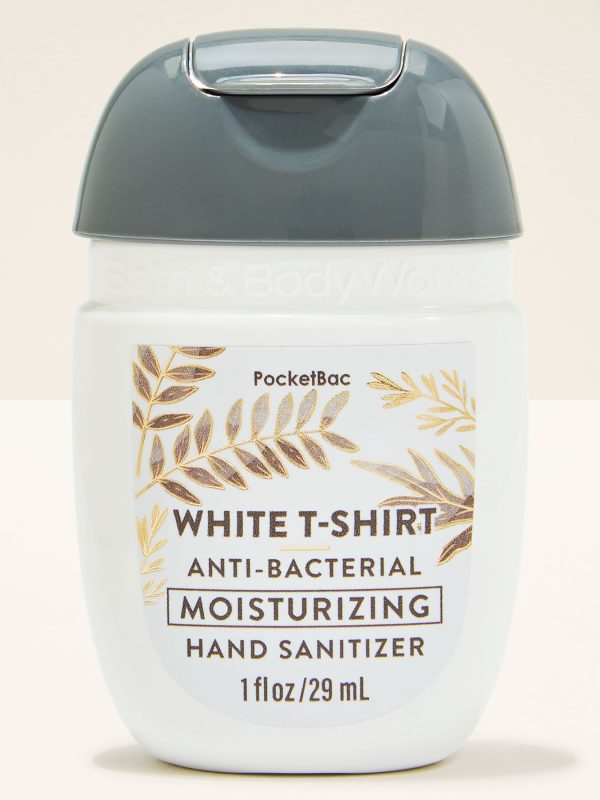 Moisturizing PocketBac Hand Sanitizer  White T-Shirt 1 fl oz / 29 ml