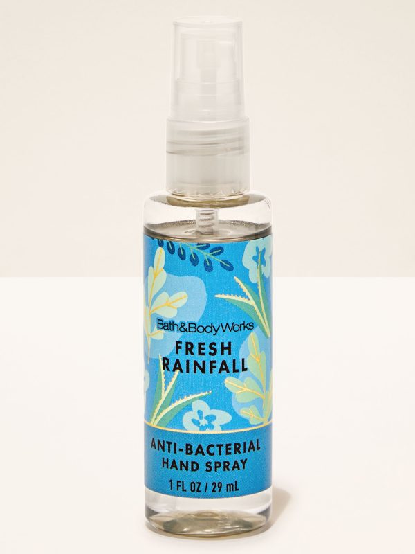 Hand Sanitizer Spray  Fresh Rainfall 1 fl oz / 29 ml