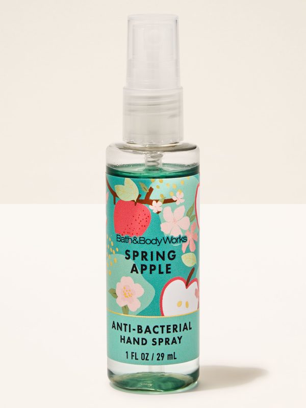 Hand Sanitizer Spray  Spring Apple 1 fl oz / 29 ml