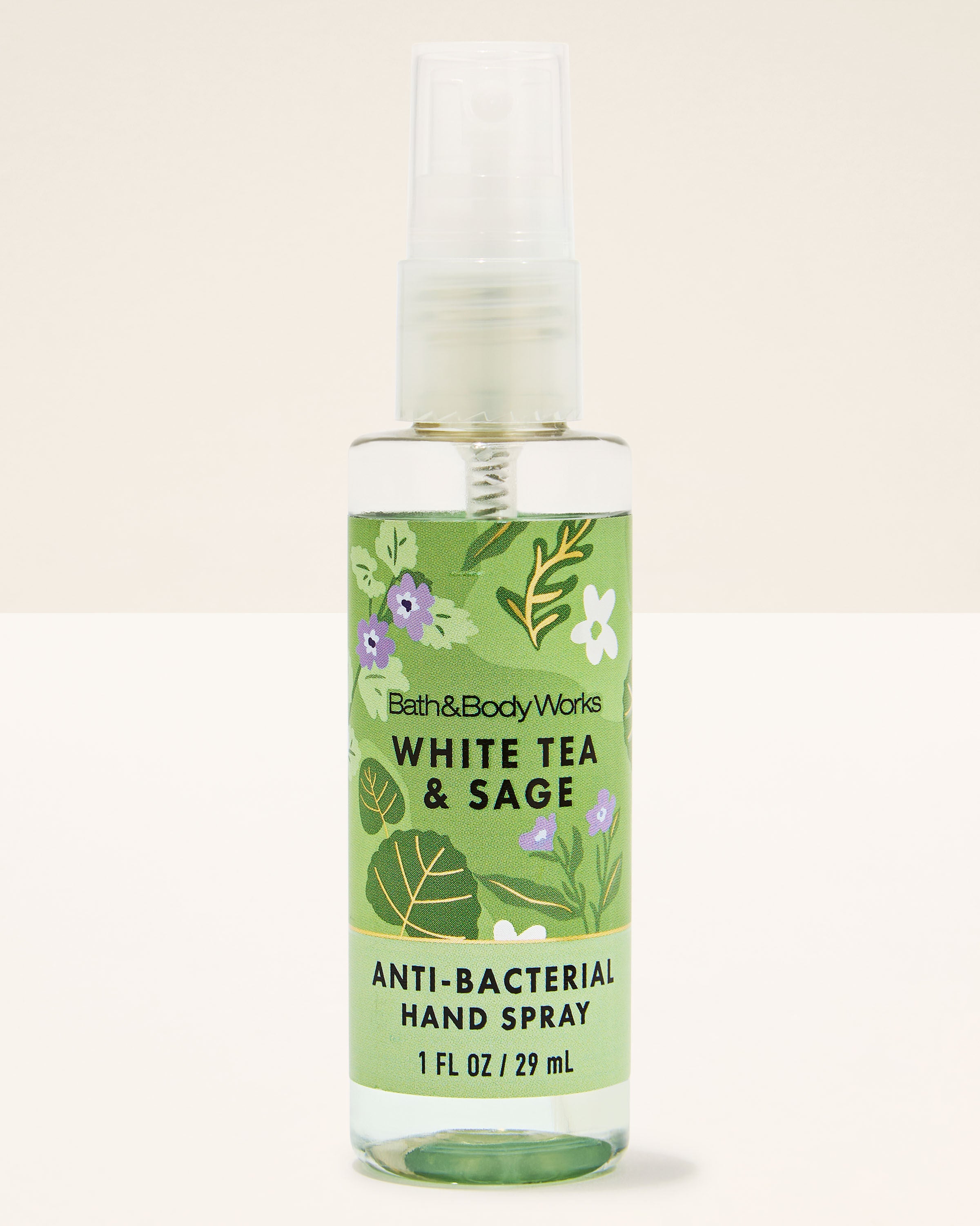 Hand Sanitizer Spray White Tea & Sage 1 fl oz / 29 ml