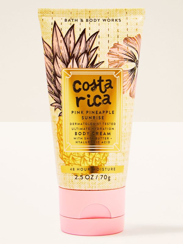 Travel Size Ultimate Hydration Body Cream  Pink Pineapple Sunrise 2.5 oz / 70 g