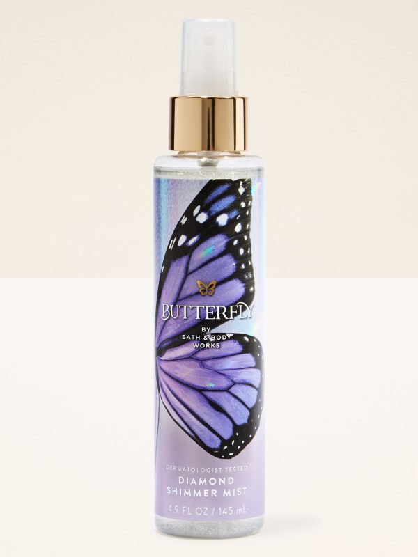 Diamond Shimmer Mist  Butterfly 4.9 fl oz / 145 ml