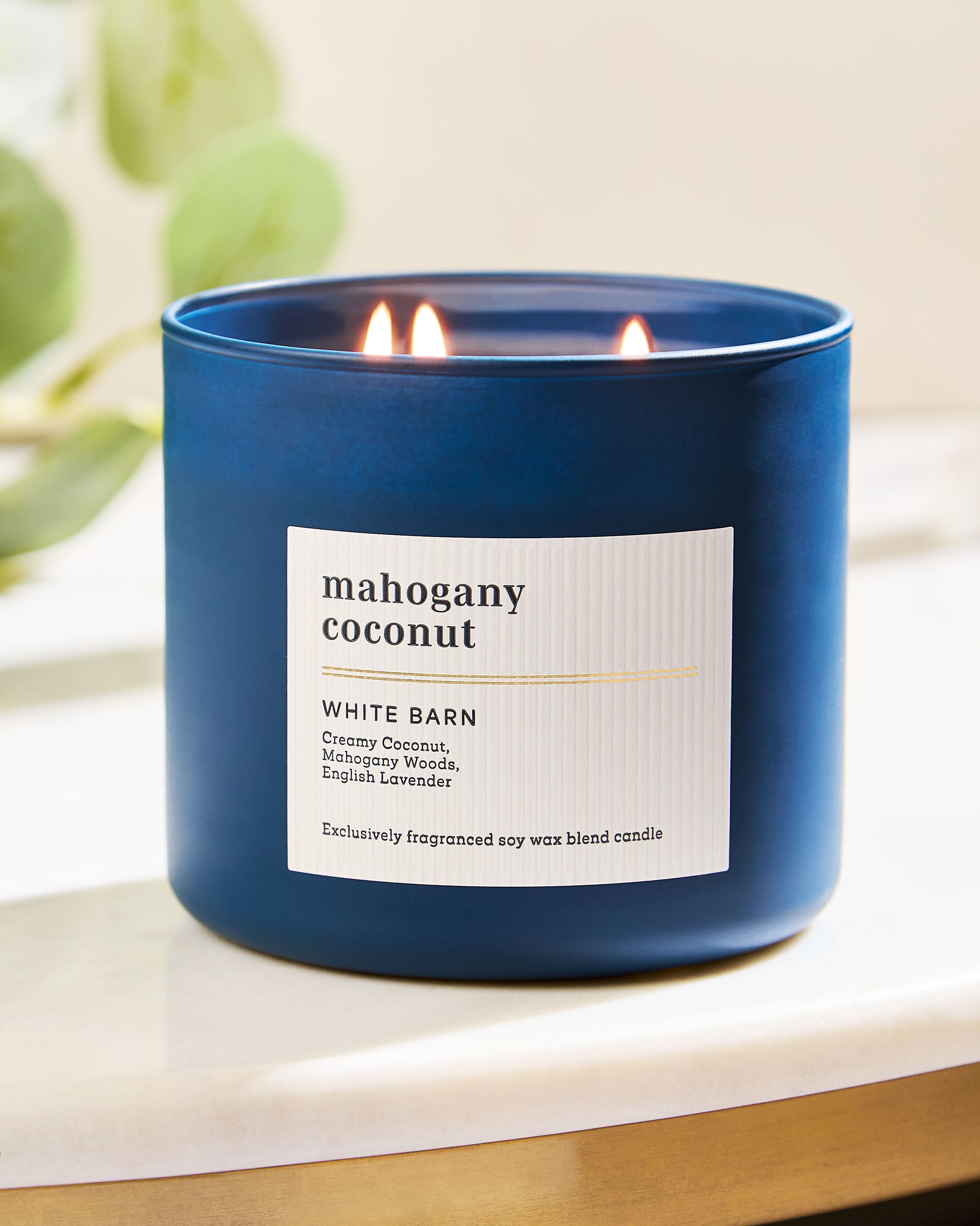 3-Wick Candle Mahogany Coconut 14.5 oz / 411 g - Image 6