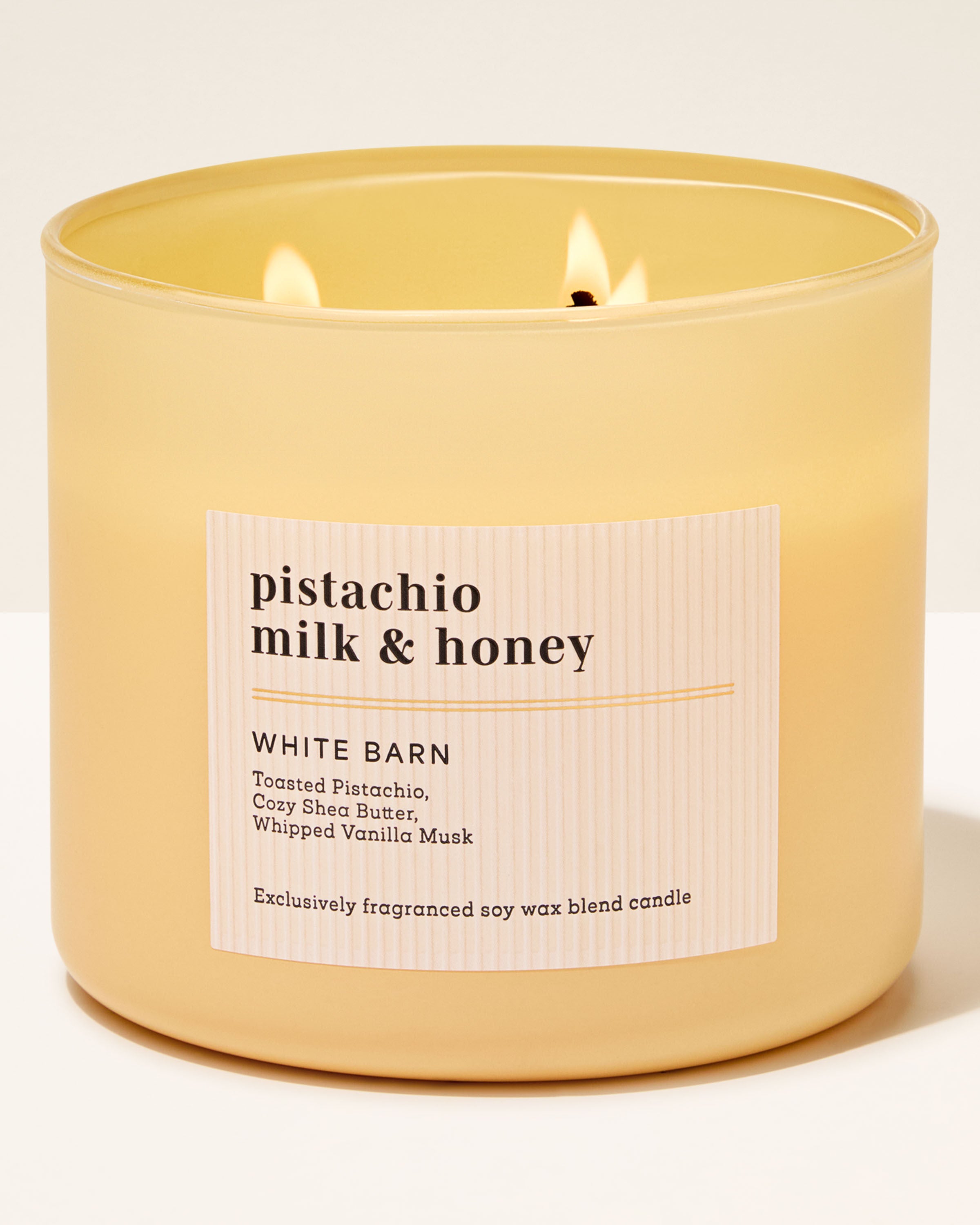 3-Wick Candle Pistachio Milk & Honey 14.5 oz / 411 g