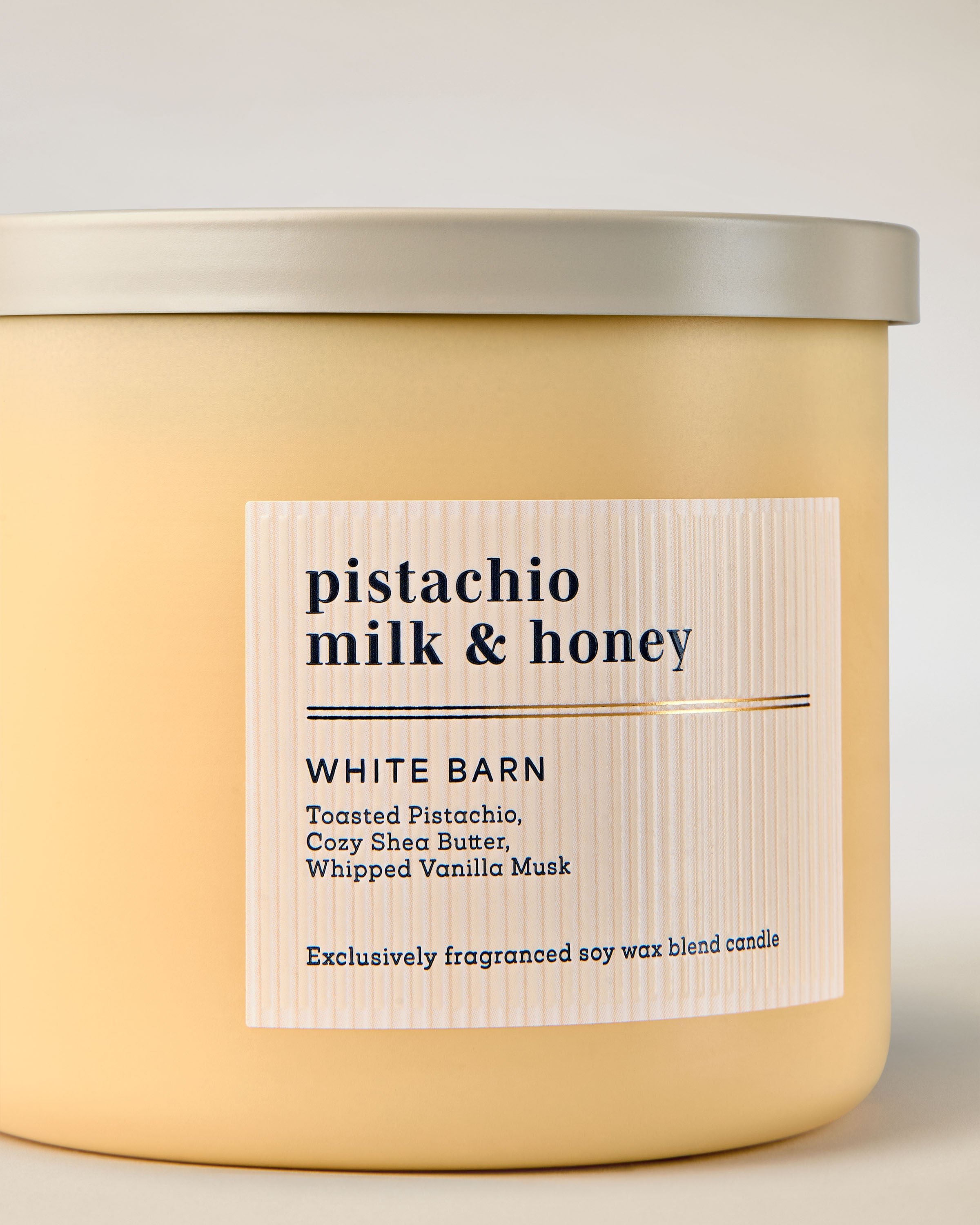 3-Wick Candle Pistachio Milk & Honey 14.5 oz / 411 g - Image 2