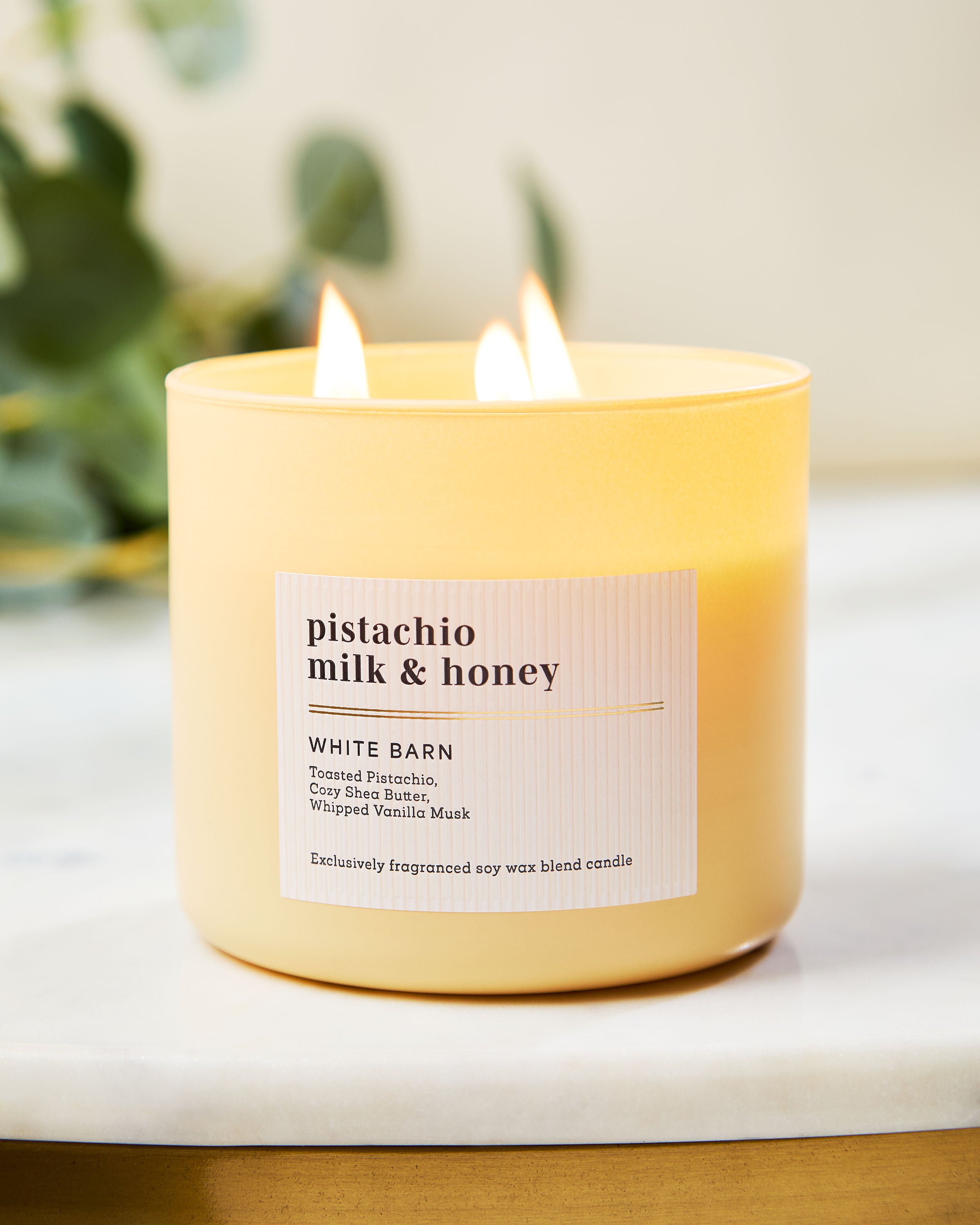 3-Wick Candle Pistachio Milk & Honey 14.5 oz / 411 g - Image 6