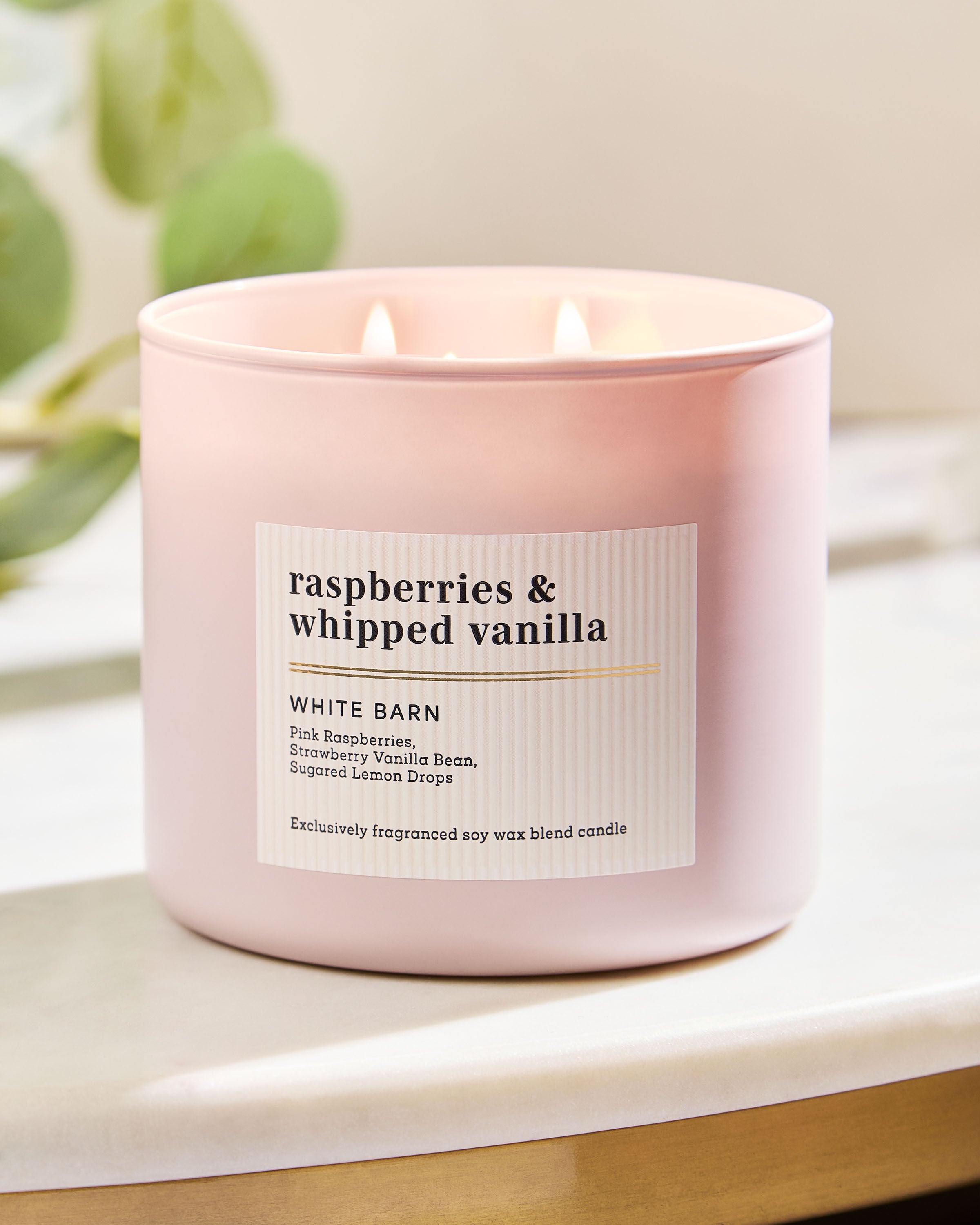 3-Wick Candle Raspberries & Whipped Vanilla 14.5 oz / 411 g - Image 6