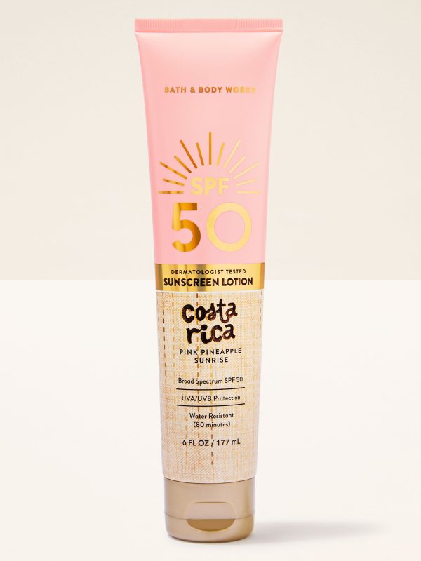 SPF Lotion  Pink Pineapple Sunrise 6 fl oz / 177 ml