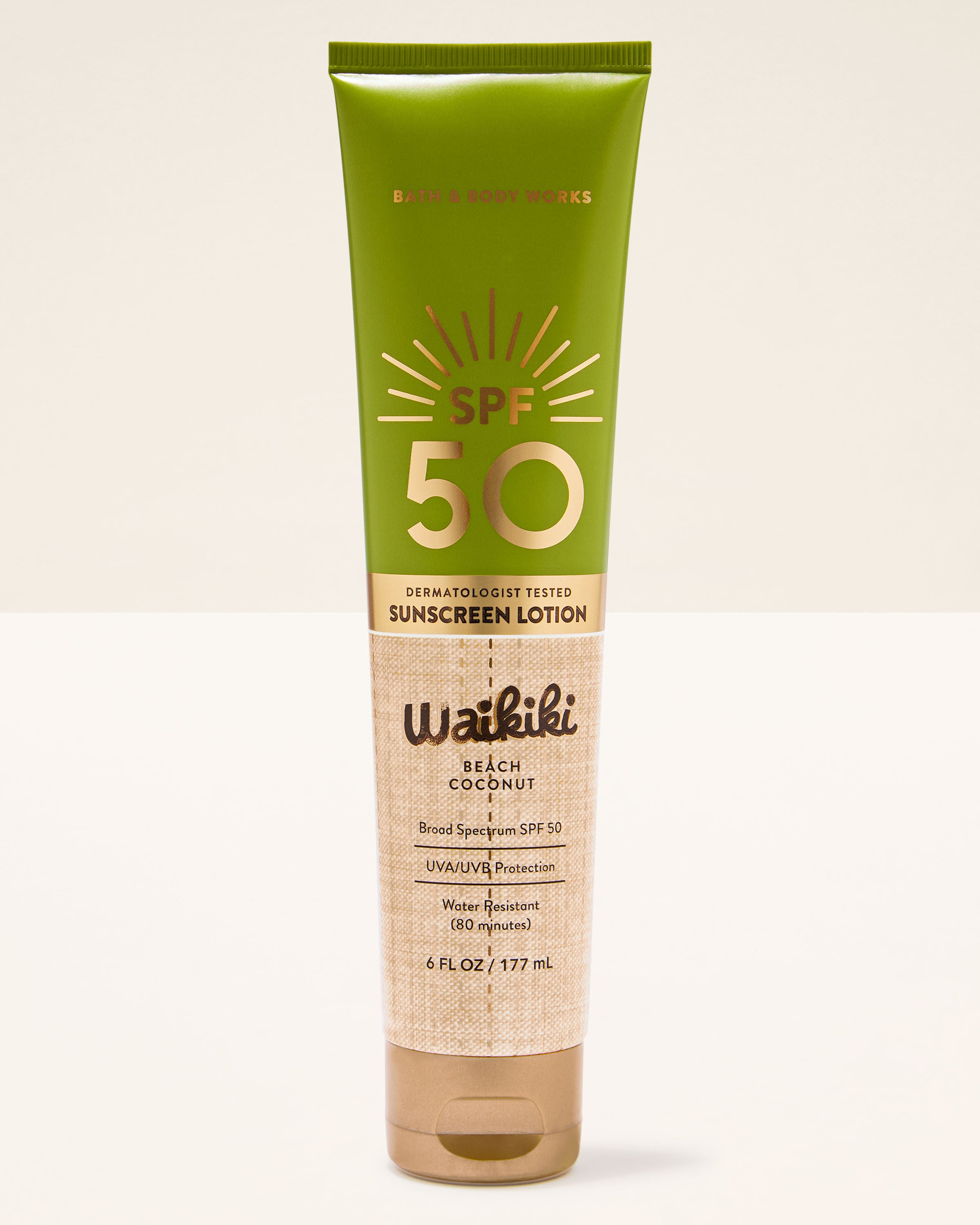 SPF Lotion Waikiki Beach Coconut 6 fl oz / 177 ml