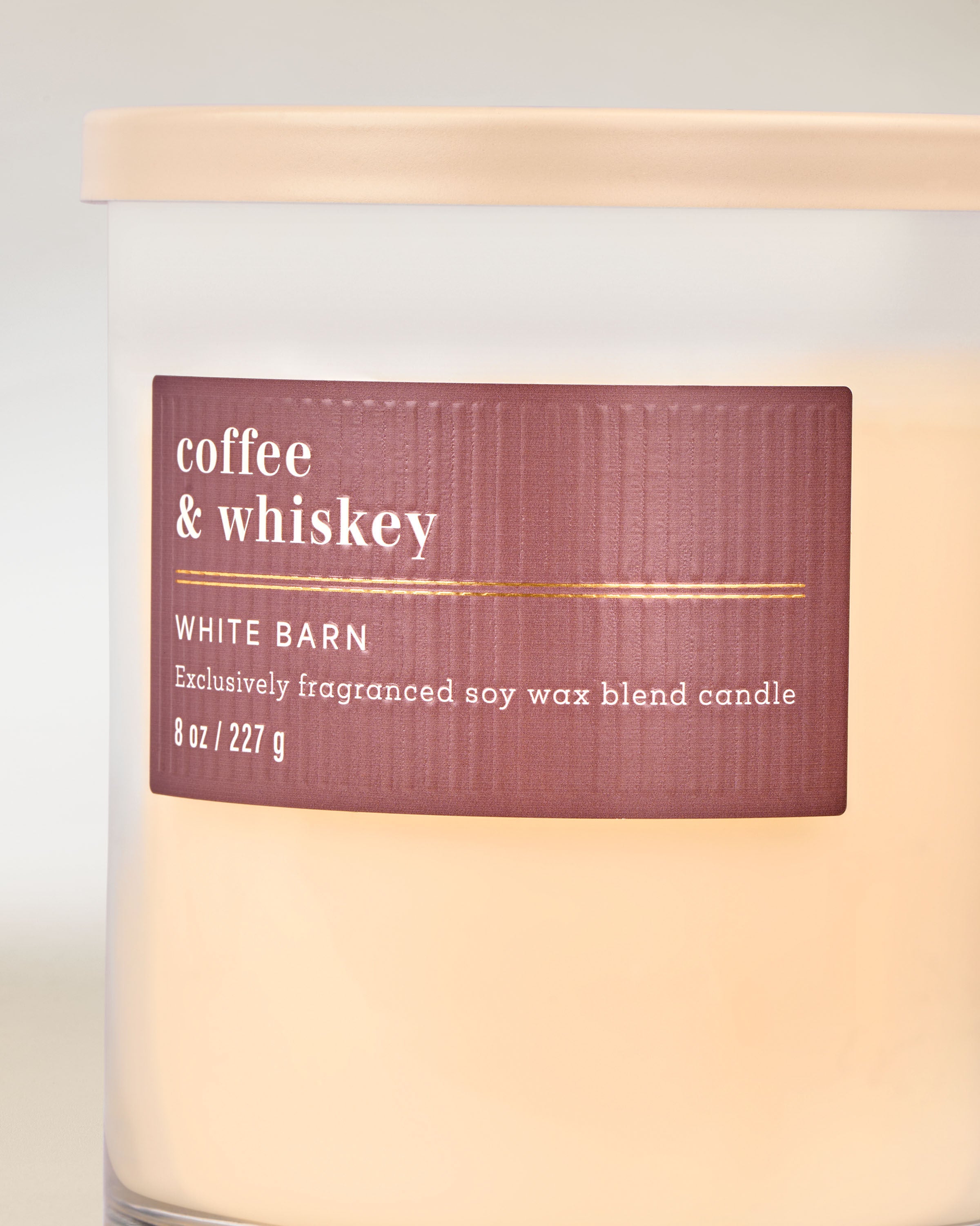 Single Wick Candle Coffee & Whiskey 8 oz / 227 g - Image 2