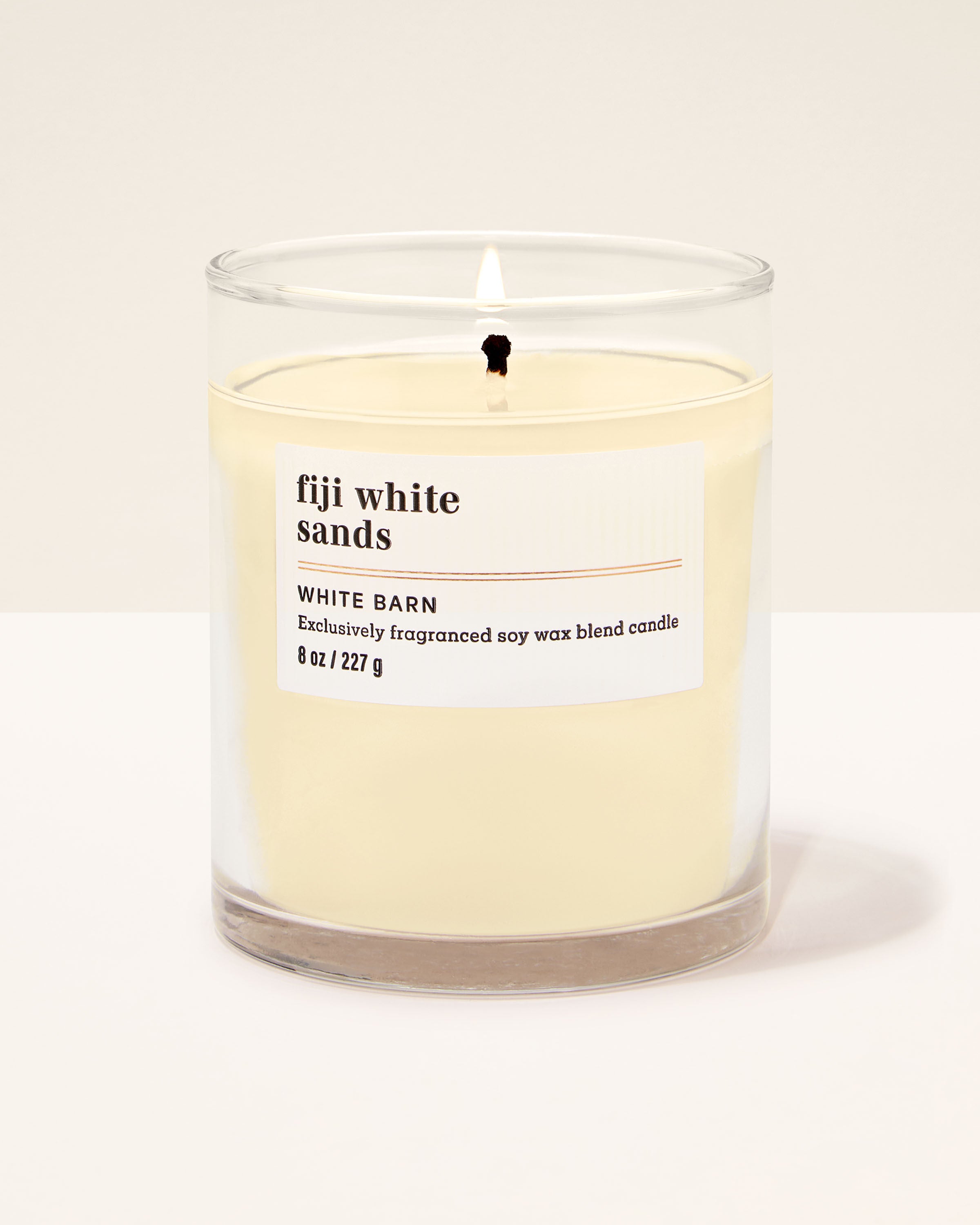 Single Wick Candle Fiji White Sands 8 oz / 227 g