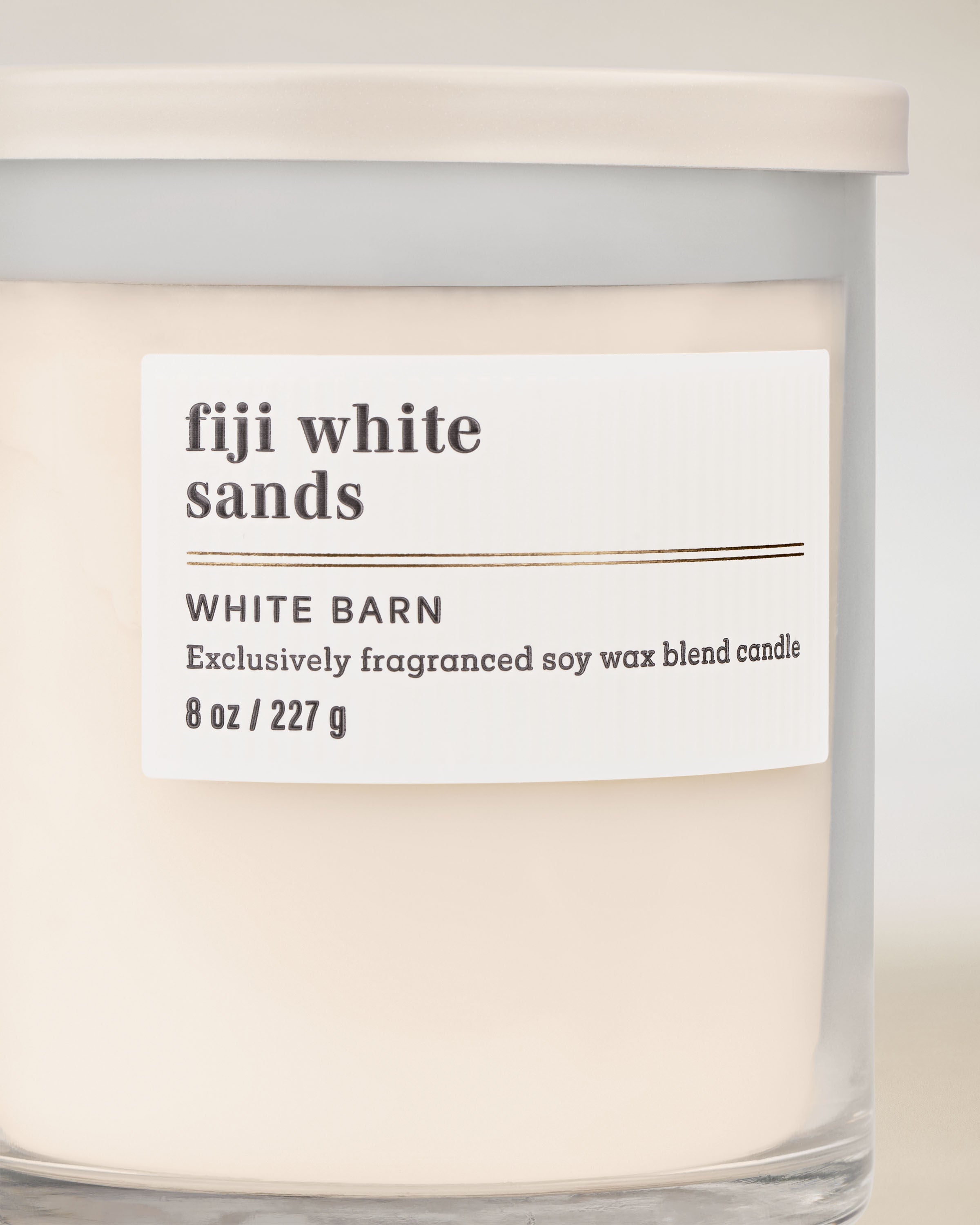 Single Wick Candle Fiji White Sands 8 oz / 227 g - Image 2