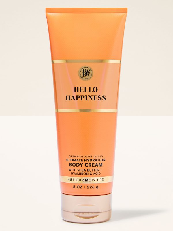 Ultimate Hydration Body Cream  Hello Happiness 8 oz / 226 g