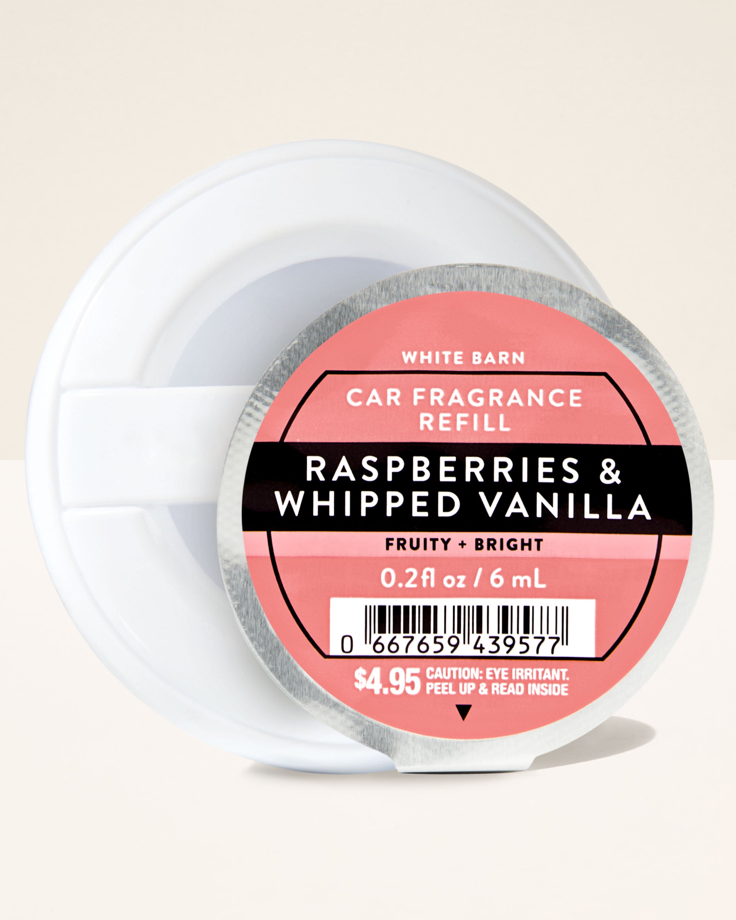 Car Fragrance Refill Raspberries & Whipped Vanilla 0.2 fl oz / 6 ml