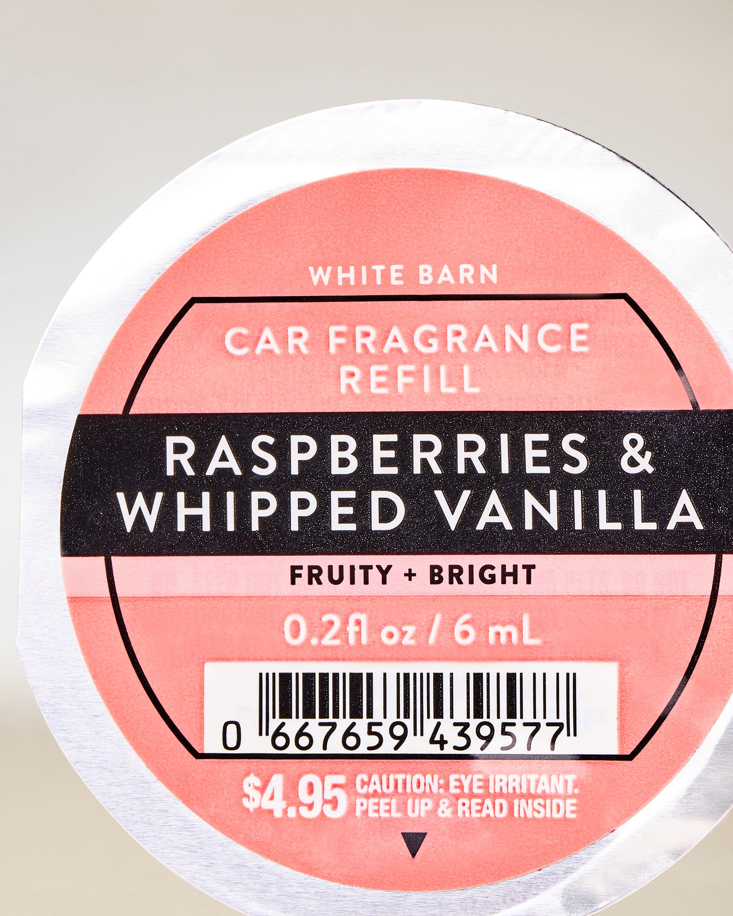 Car Fragrance Refill Raspberries & Whipped Vanilla 0.2 fl oz / 6 ml - Image 2