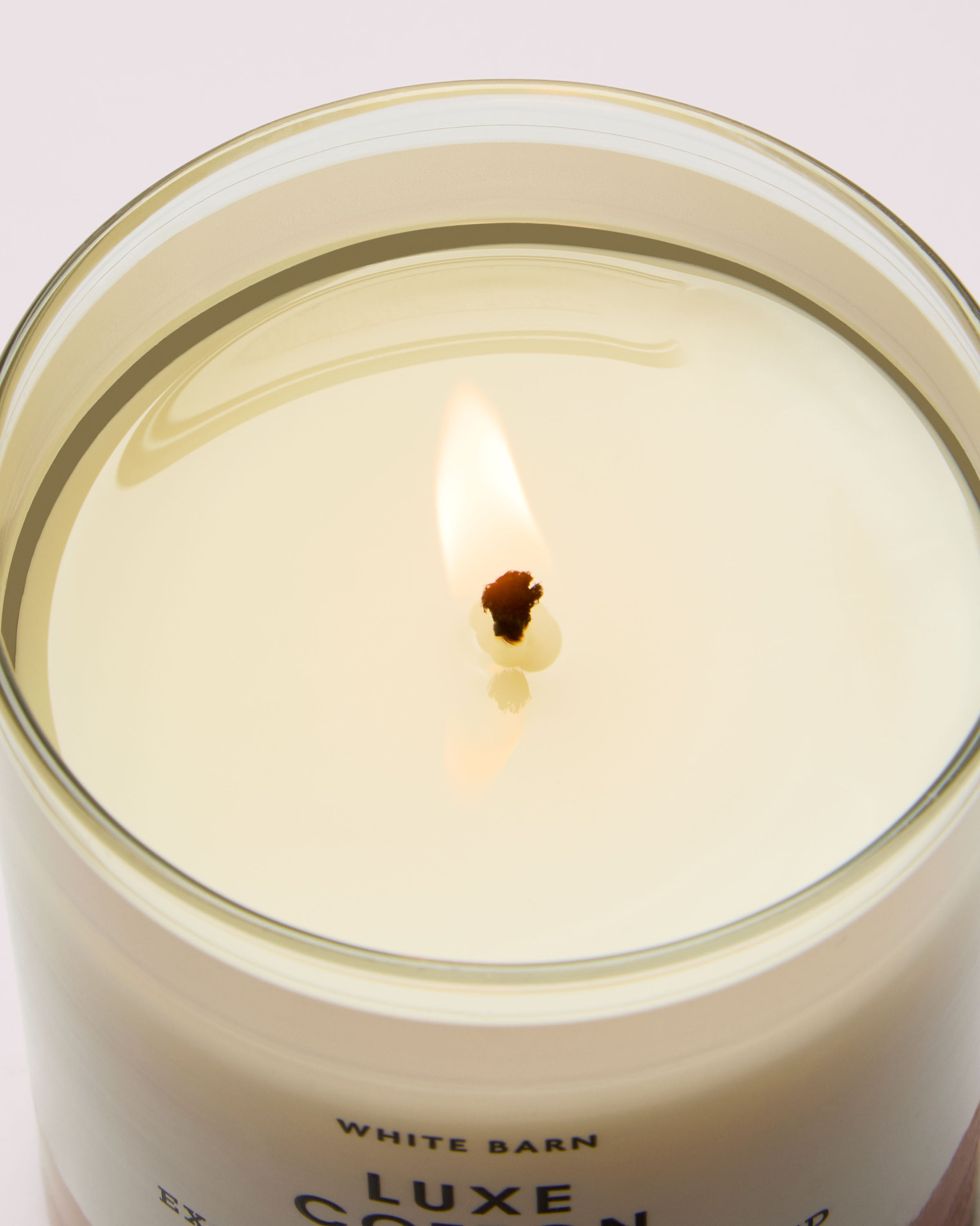Single Wick Candle Luxe Cotton 8 oz / 227 g - Image 5