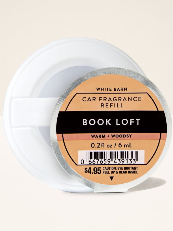 Car Fragrance Refill  Book Loft 0.2 fl oz / 6 ml