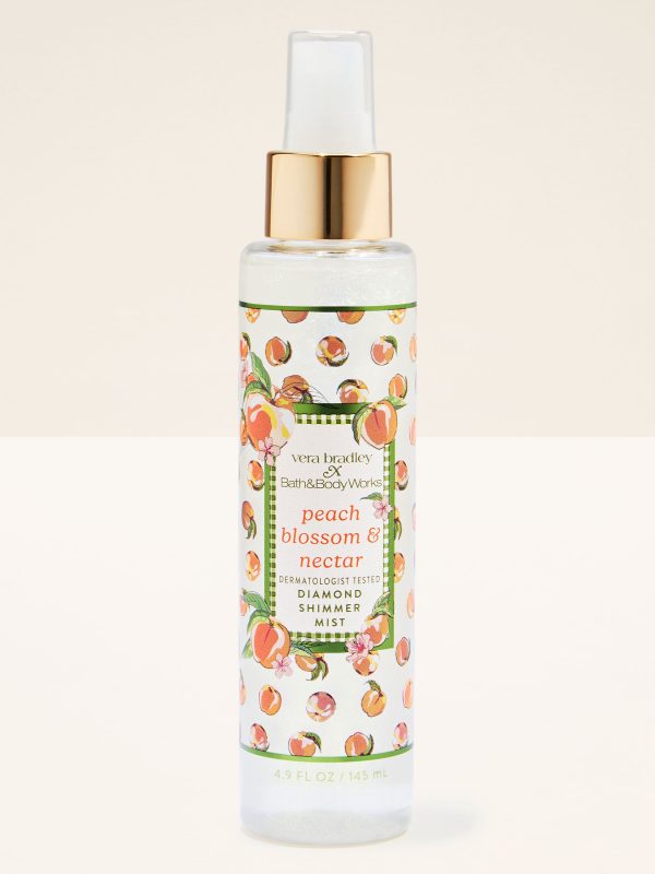 Diamond Shimmer Mist  Peach Blossom & Nectar 4.9 fl oz / 145 ml