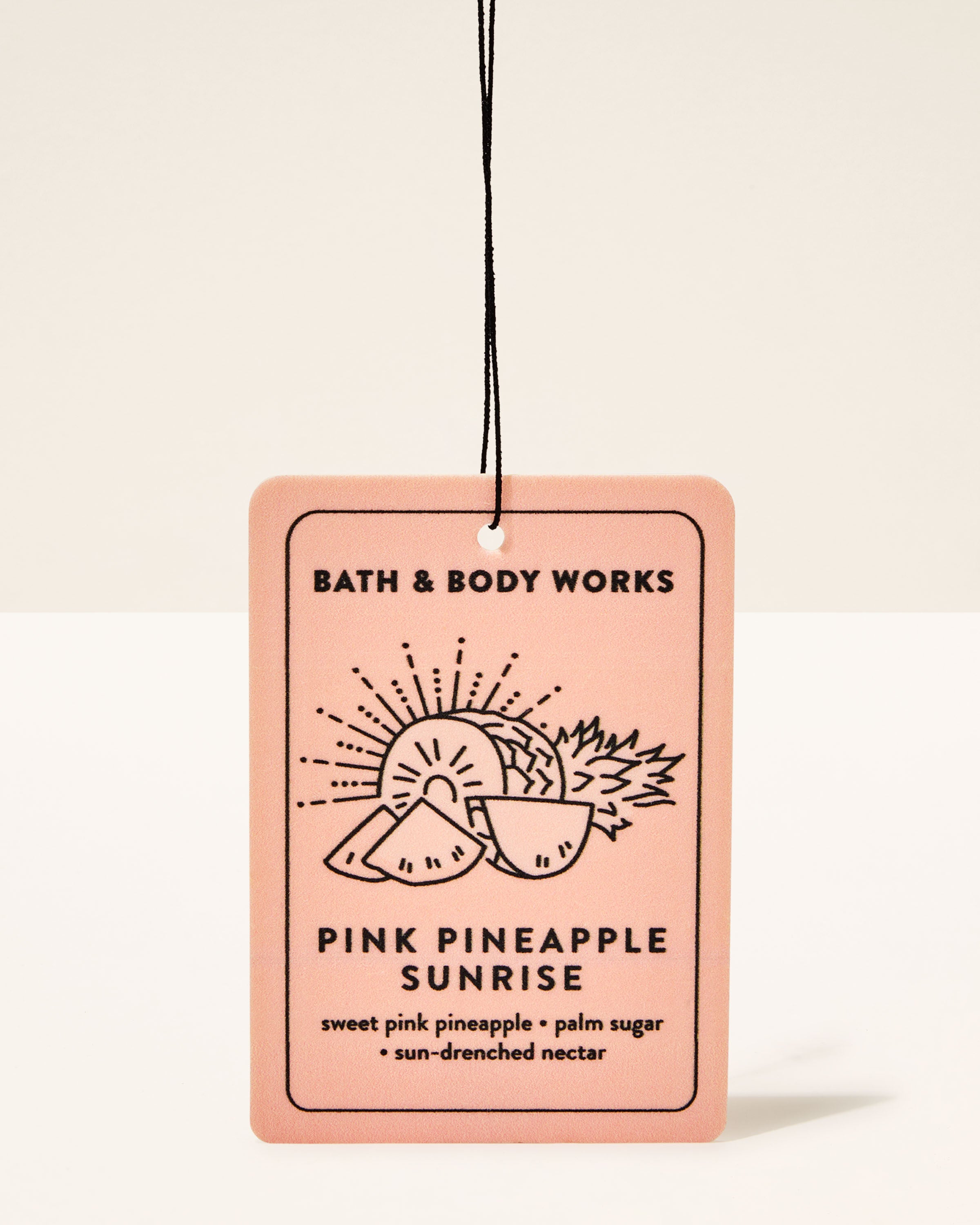 Hanging Fragrance Diffuser Pink Pineapple Sunrise 2.5 g
