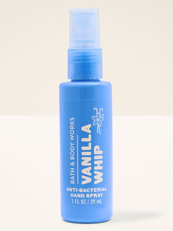 Hand Sanitizer Spray  Vanilla Whip 1 fl oz / 29 ml