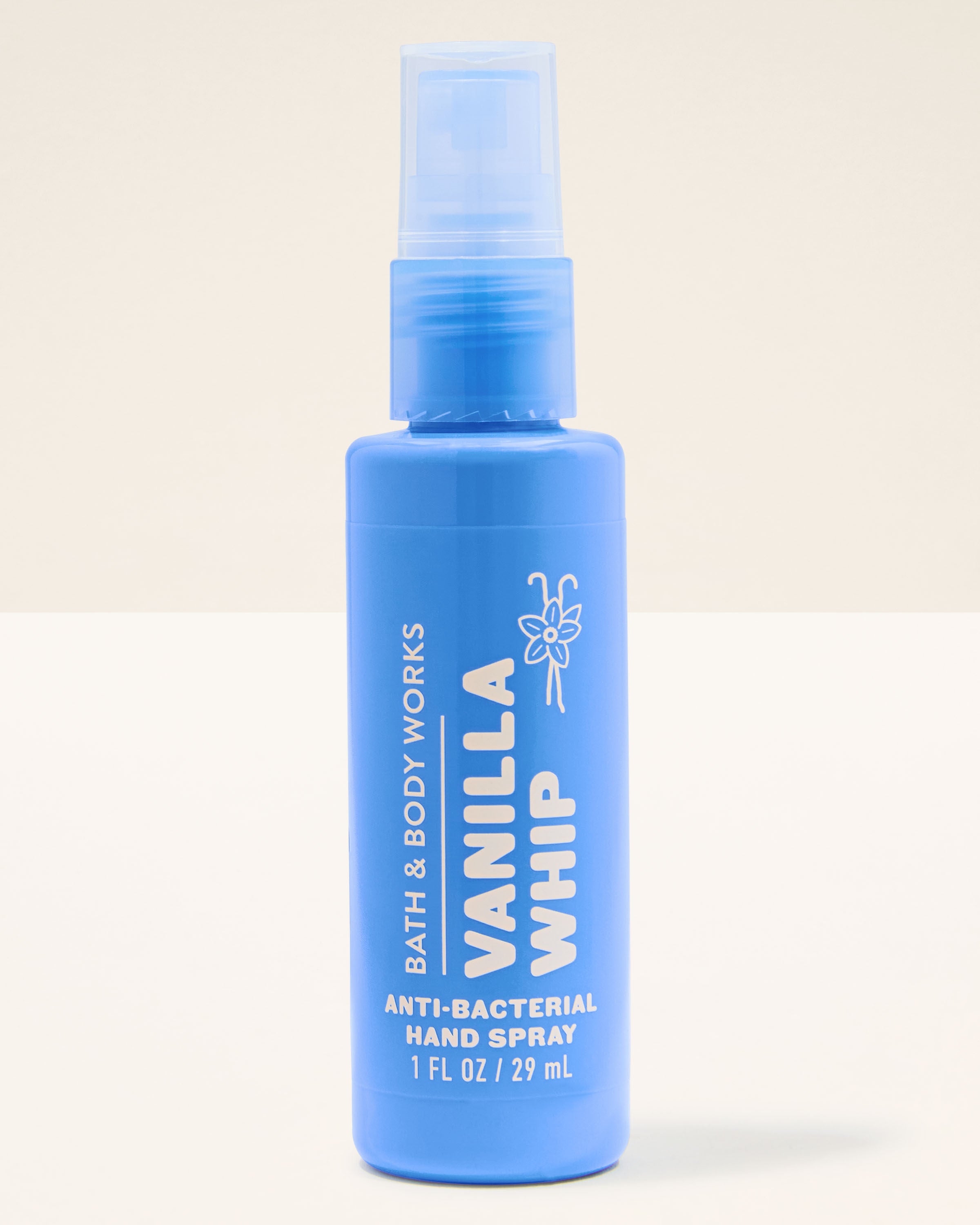Hand Sanitizer Spray Vanilla Whip 1 fl oz / 29 ml