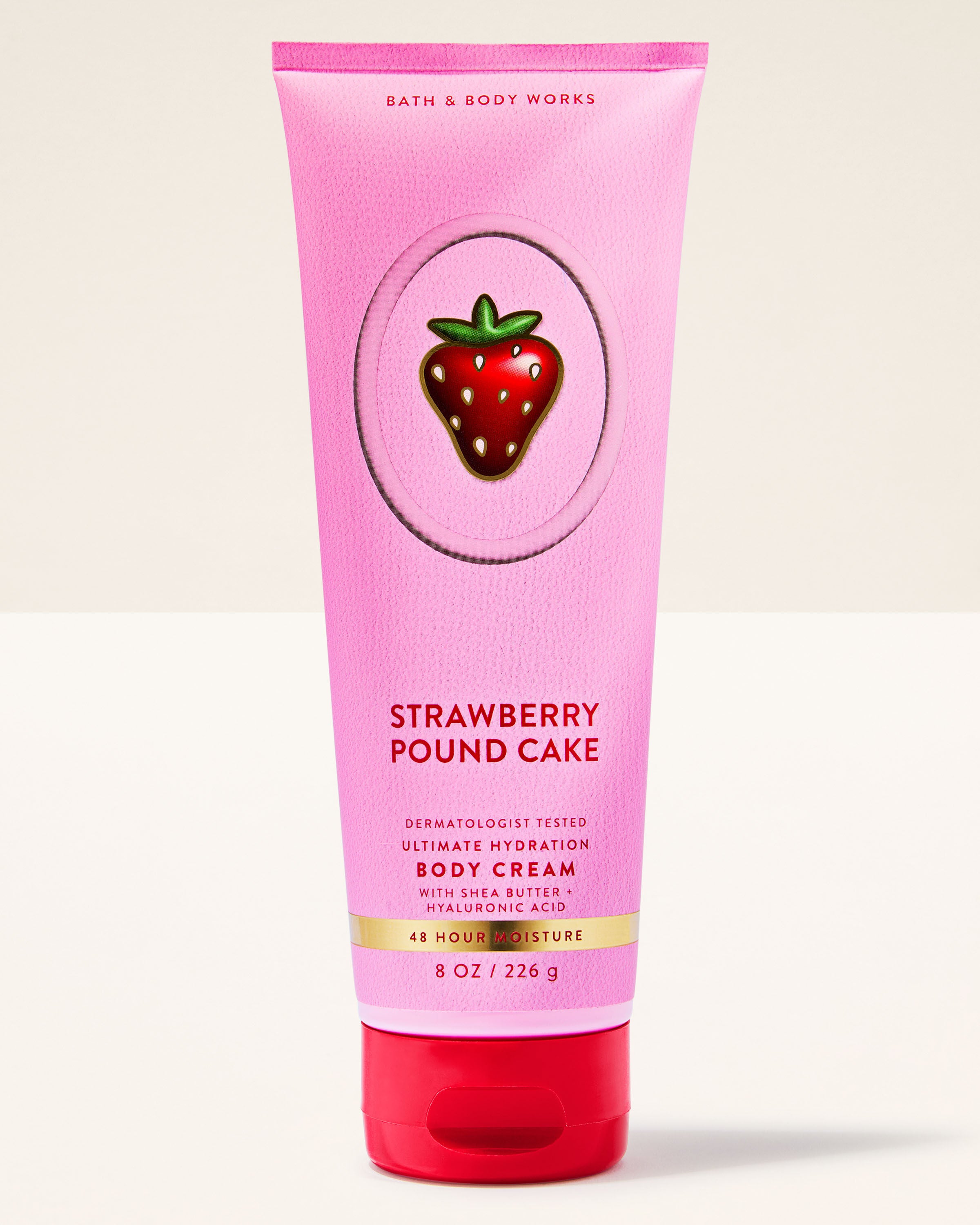 Ultimate Hydration Body Cream Strawberry Pound Cake 8 oz / 226 g