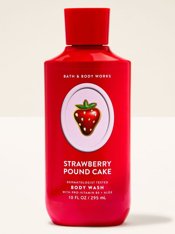 Body Wash  Strawberry Pound Cake 10 fl oz / 295 ml