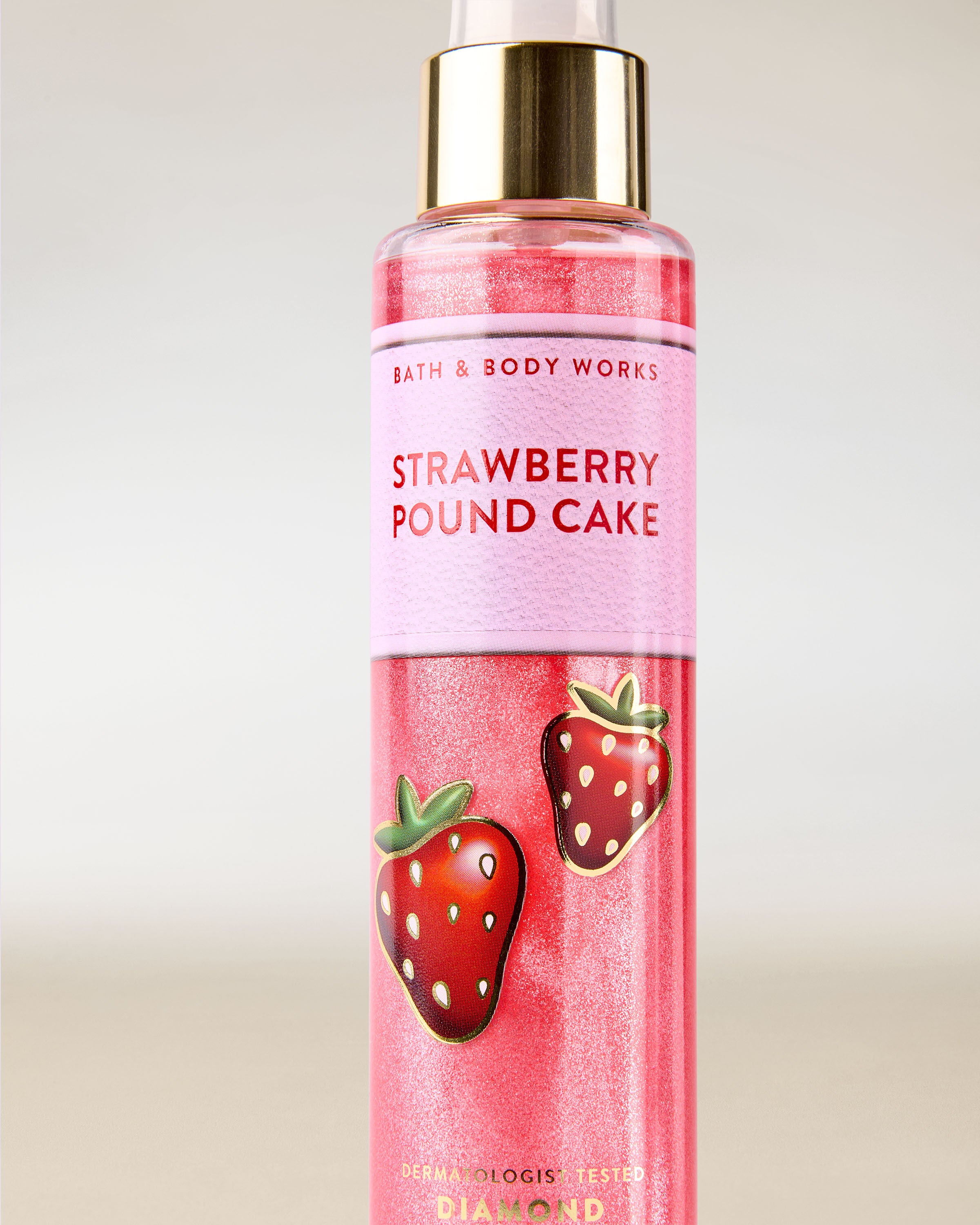 Diamond Shimmer Mist Strawberry Pound Cake 4.9 fl oz / 145 ml - Image 2