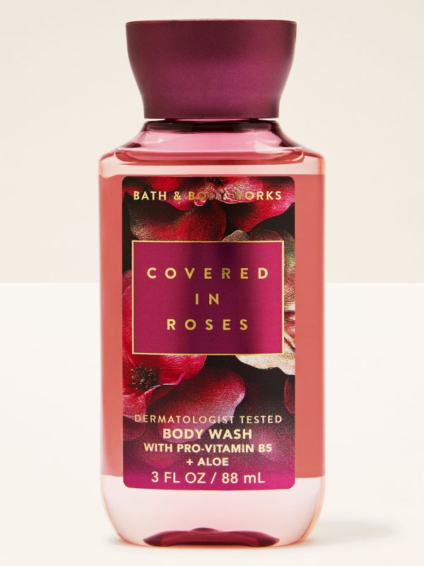 Travel Size Body Wash Covered In Roses 3 fl oz / 88 ml