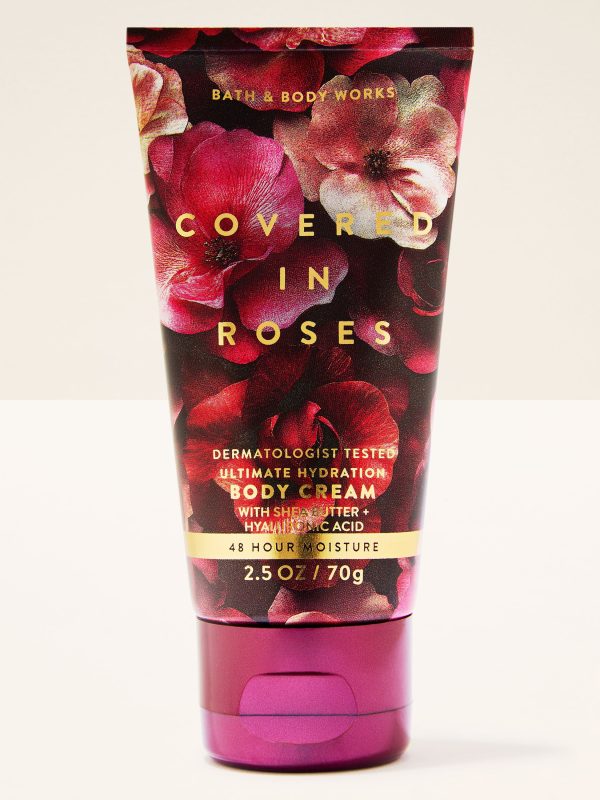 Travel Size Ultimate Hydration Body Cream Covered In Roses 2.5 oz / 70 g