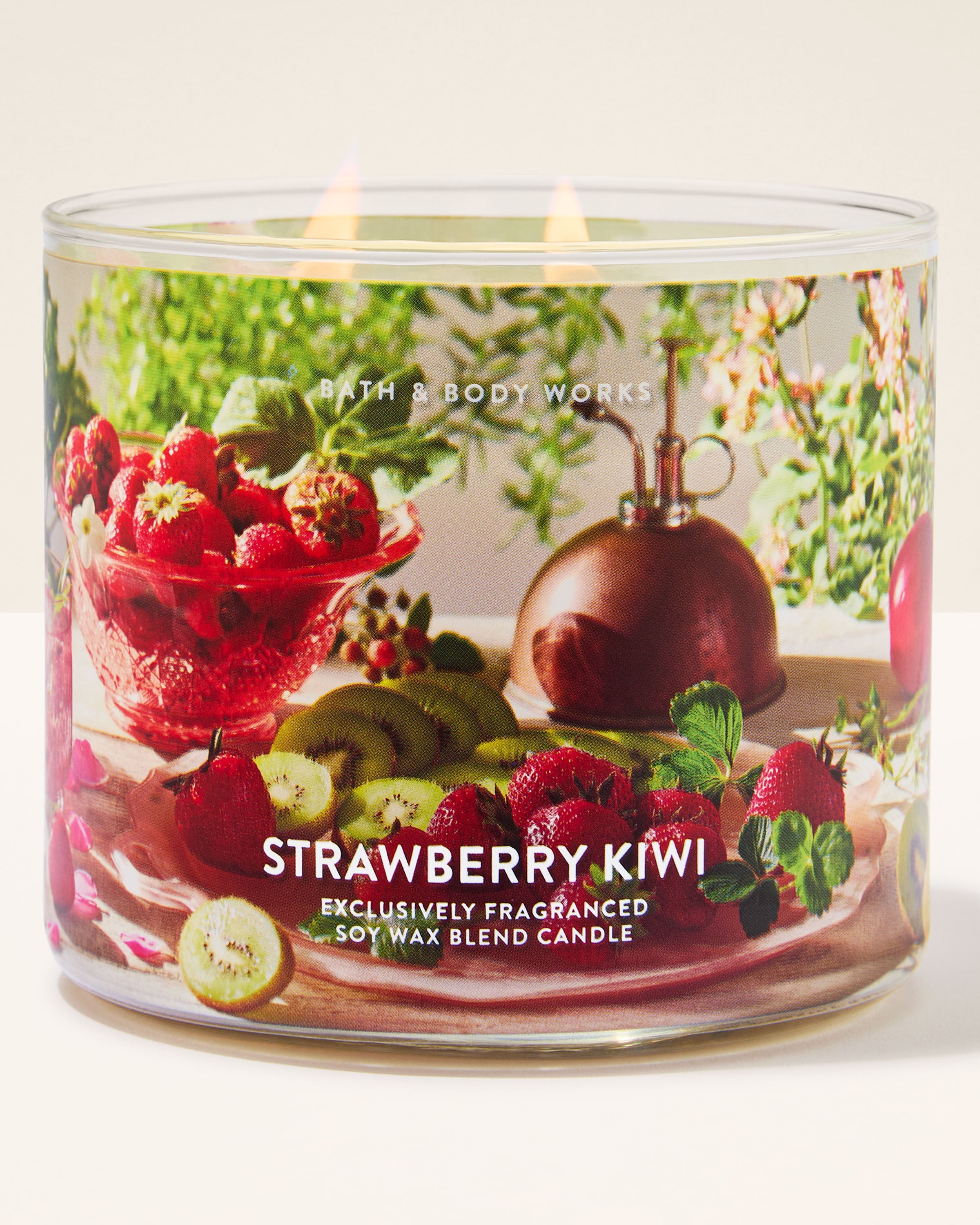 3-Wick Candle Strawberry Kiwi 14.5 oz / 411 g