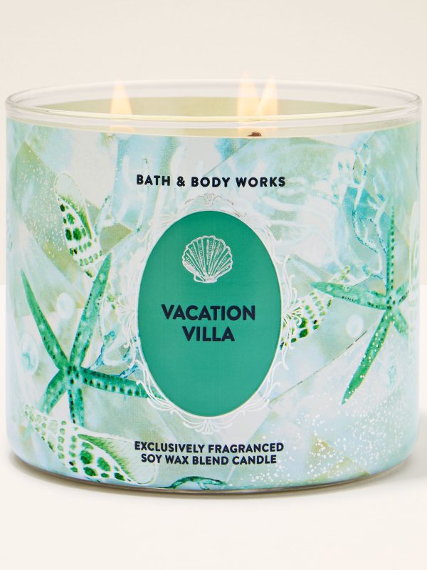3-Wick Candle  Vacation Villa 14.5 oz / 411 g