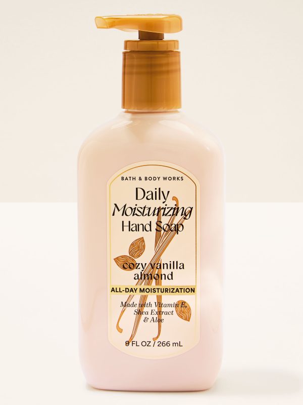 Daily Moisturizing Hand Soap  Cozy Vanilla Almond 9.0 fl oz/ 266 ml