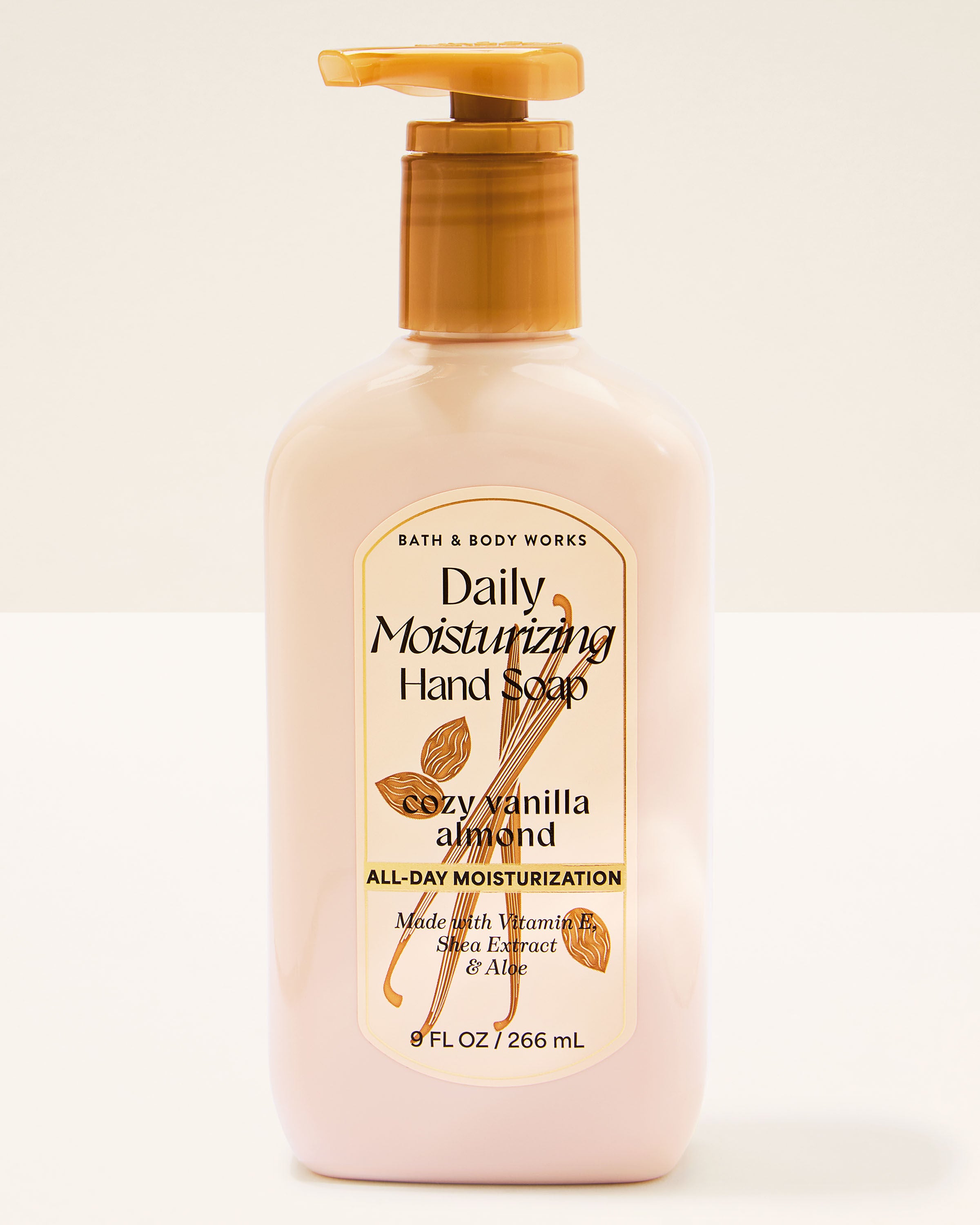Daily Moisturizing Hand Soap Cozy Vanilla Almond 9.0 fl oz/ 266 ml