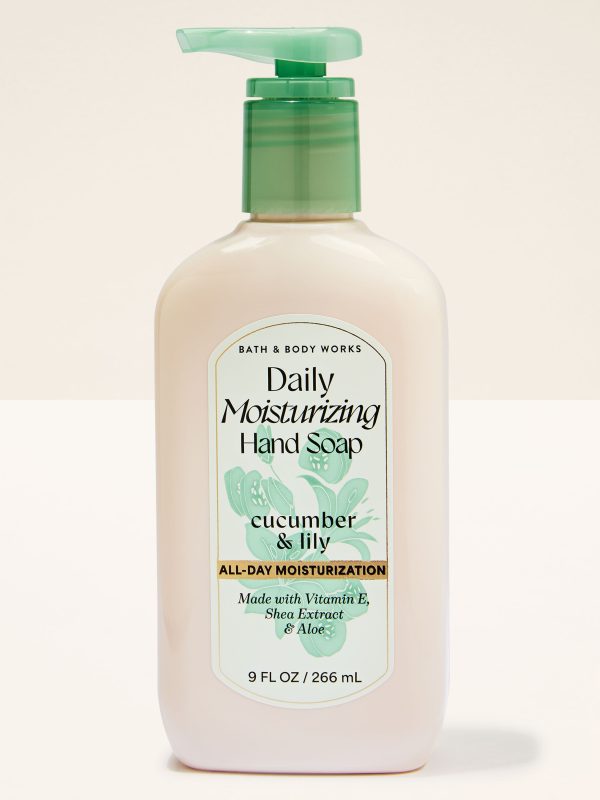 Daily Moisturizing Hand Soap Cucumber & Lily 9.0 fl oz/ 266 ml