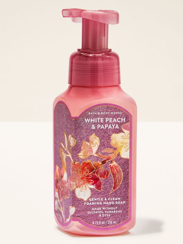 Gentle & Clean Foaming Hand Soap  White Peach & Papaya 8.75 fl oz / 259 ml